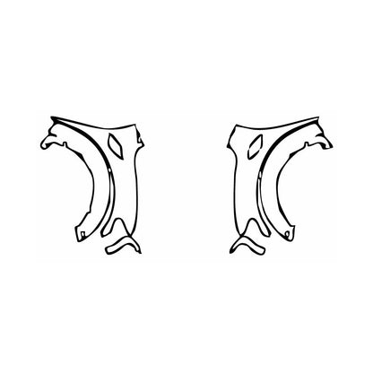 Pre-Cut PPF Ford F-150 Raptor SuperCrew 2017 - PPF-Kits