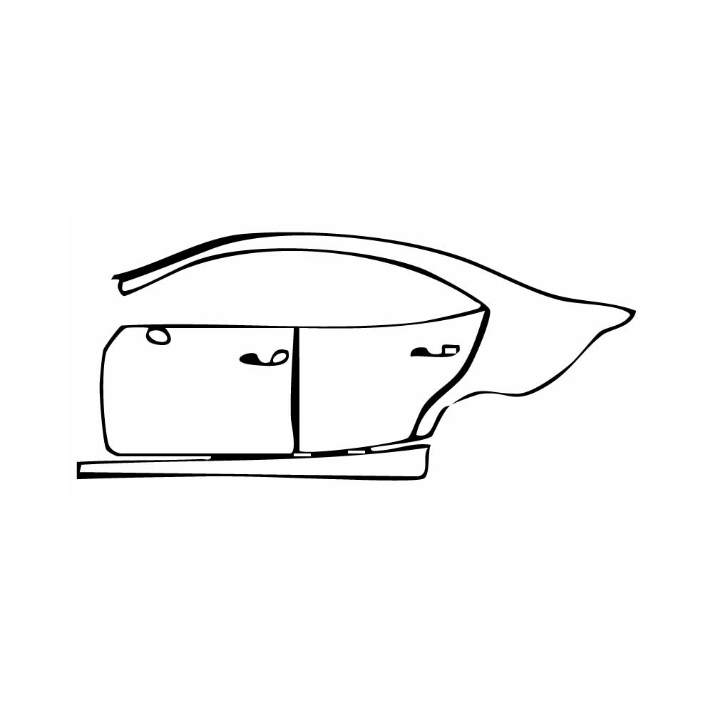 Pre-Cut PPF Lexus IS Sedan F-Sport 2013 - PPF-Kits