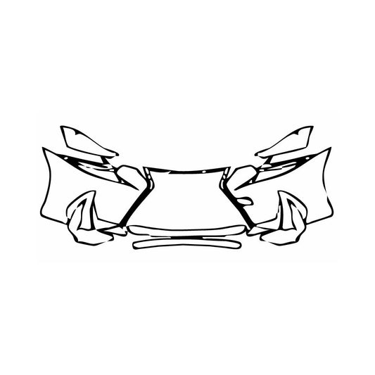 Pre-Cut PPF Lexus IS Sedan F-Sport 2017 - PPF-Kits