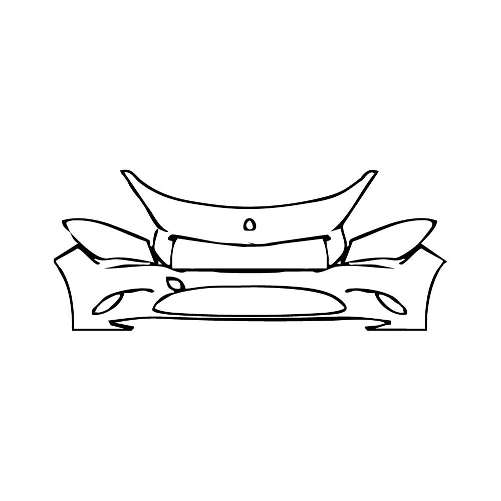 Pre-Cut PPF Mercedes-Benz CLA Coupe Base 2017 - PPF-Kits