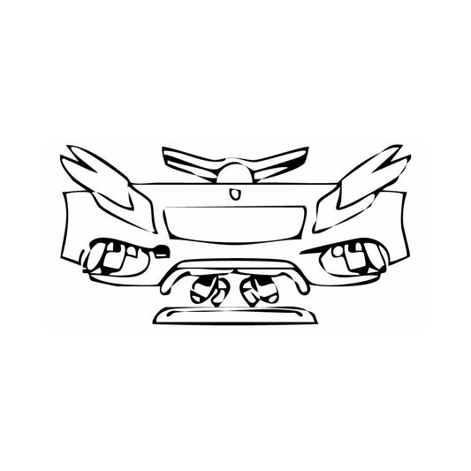 Pre-Cut PPF Mercedes-Benz GLA AMG GLA 45 2017 - PPF-Kits