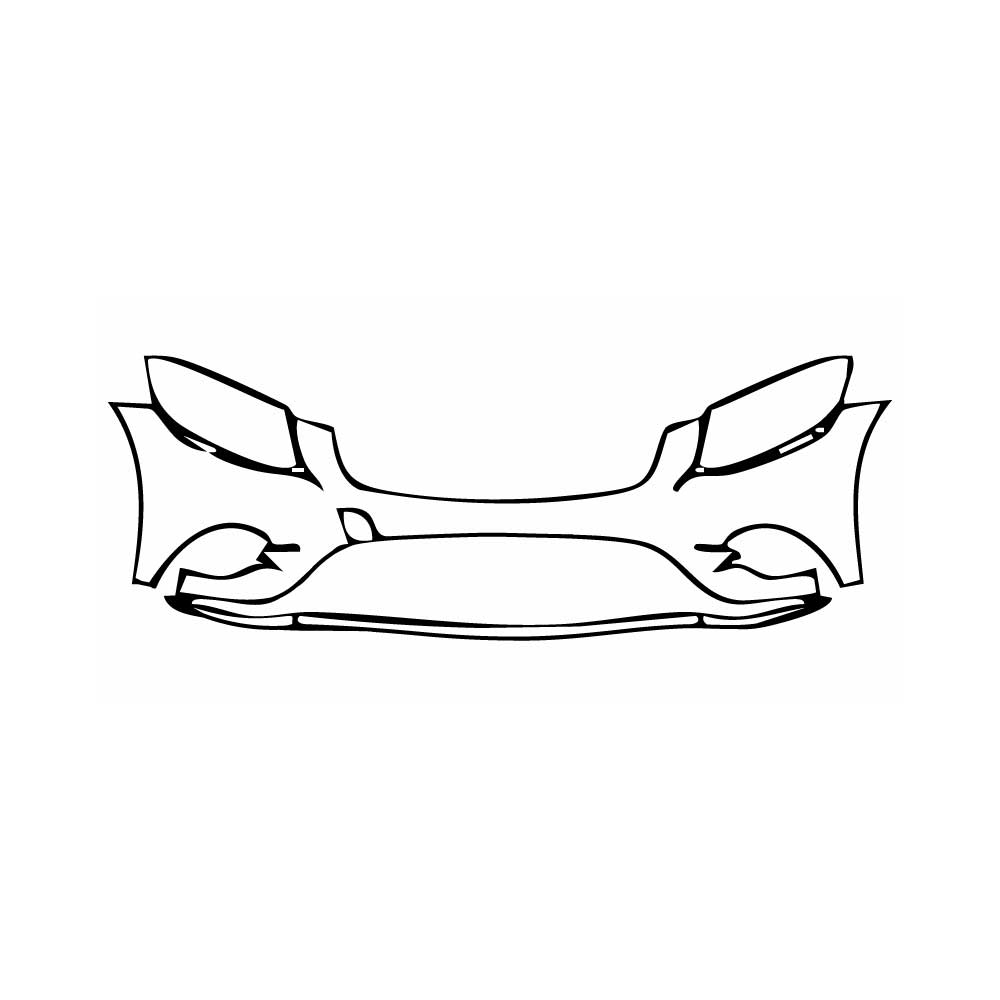 Pre-Cut PPF Mercedes-Benz GLC Coupe AMG line 2017 - PPF-Kits