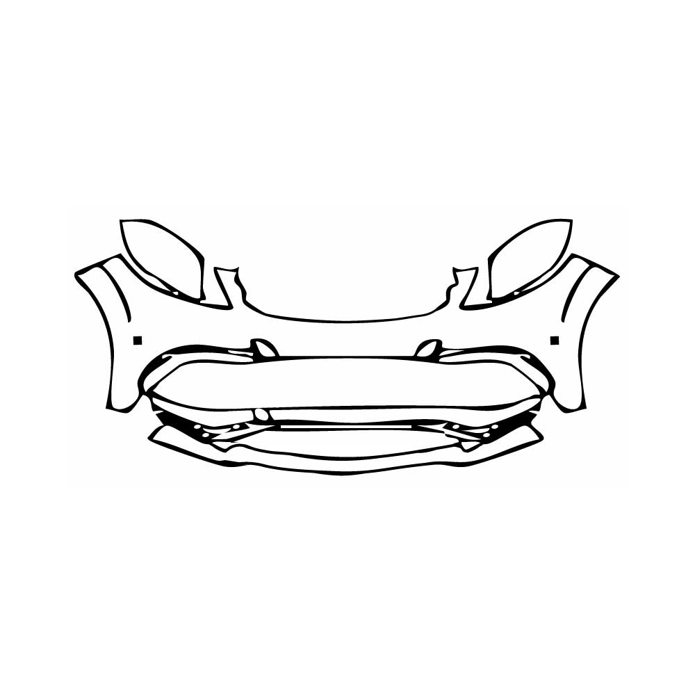 Pre-Cut PPF Mercedes-Benz GLS AMG GLS 63 2016 - PPF-Kits