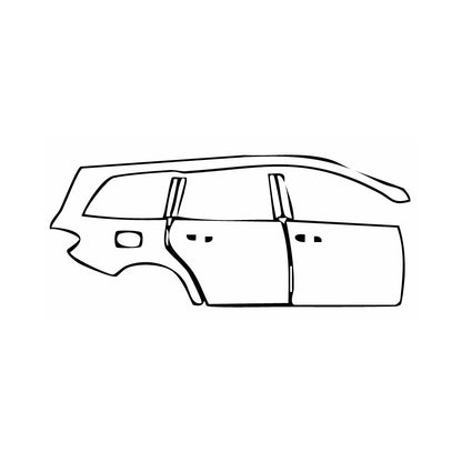 Pre-Cut PPF Mercedes-Benz GLS Base 2016 - PPF-Kits