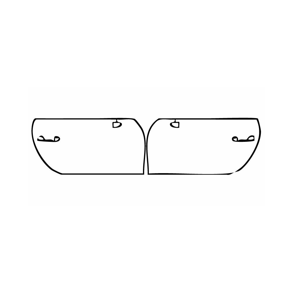 Pre-Cut PPF Porsche 911 Turbo Cabriolet 2016 - PPF-Kits