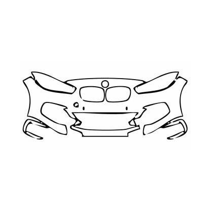 Pre-Cut PPF BMW 1 Series 5-door Sports Hatch M135i 2015 - PPF-Kits