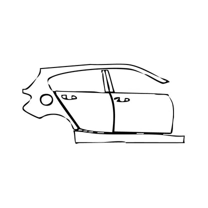 Pre-Cut PPF BMW 1 Series 5-door Sports Hatch M135i 2015 - PPF-Kits