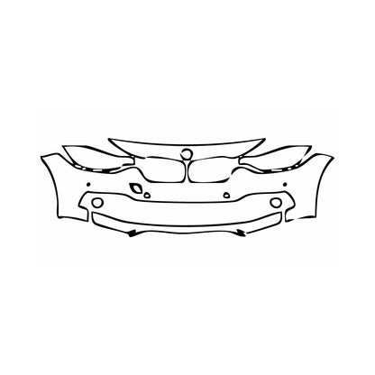 Pre-Cut PPF BMW 3 Series Sedan Base Standard Wheelbase 2016 - PPF-Kits