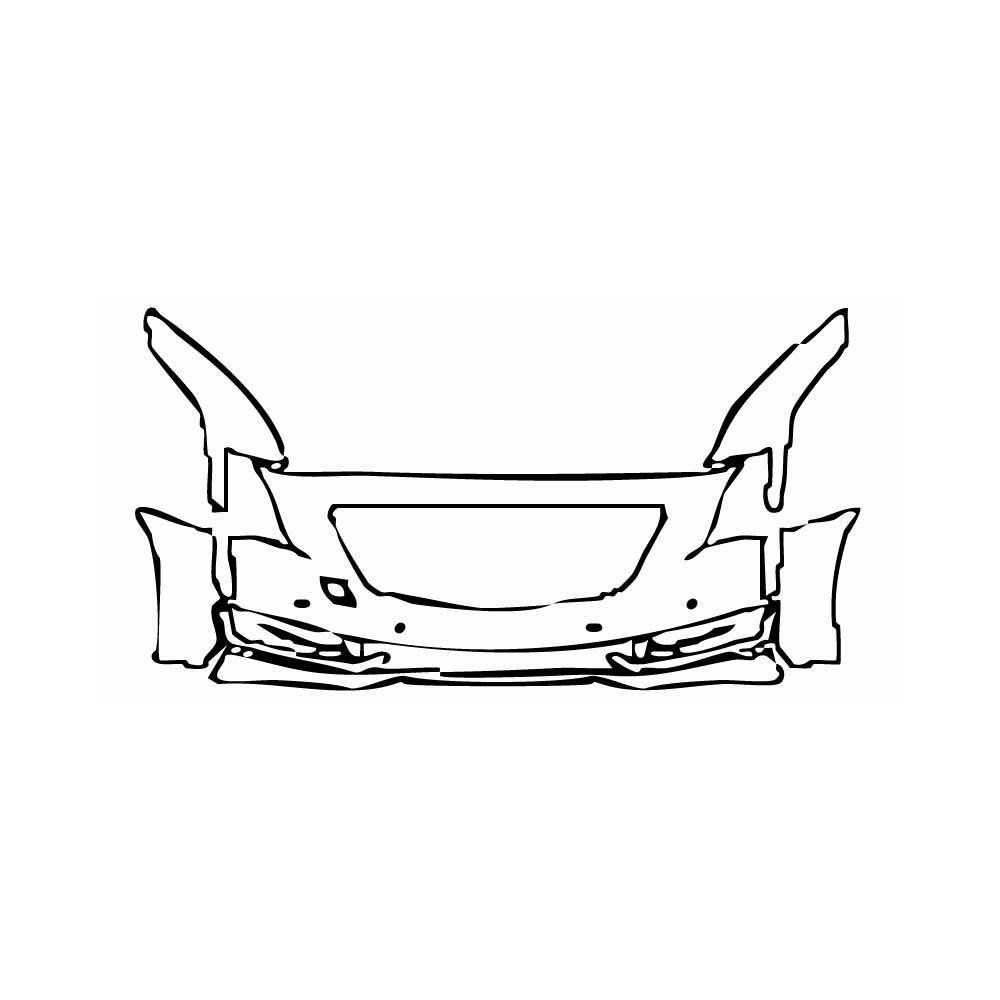 Pre-Cut PPF Cadillac CT6 Base 2016 - PPF-Kits