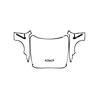 Pre-Cut PPF Ford Mustang Fastback Shelby GT350 2015 - PPF-Kits