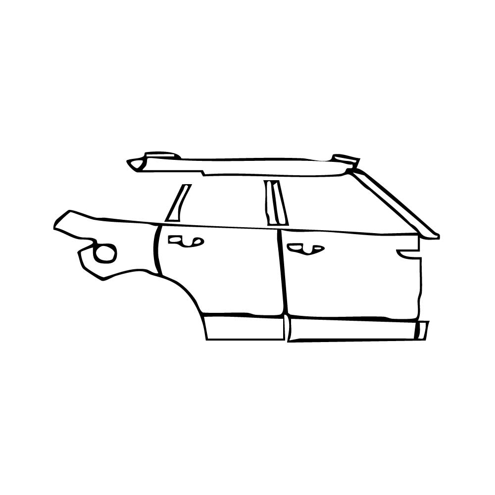 Pre-Cut PPF Land Rover Range Rover Evoque 5 Doors Base 2012 - PPF-Kits