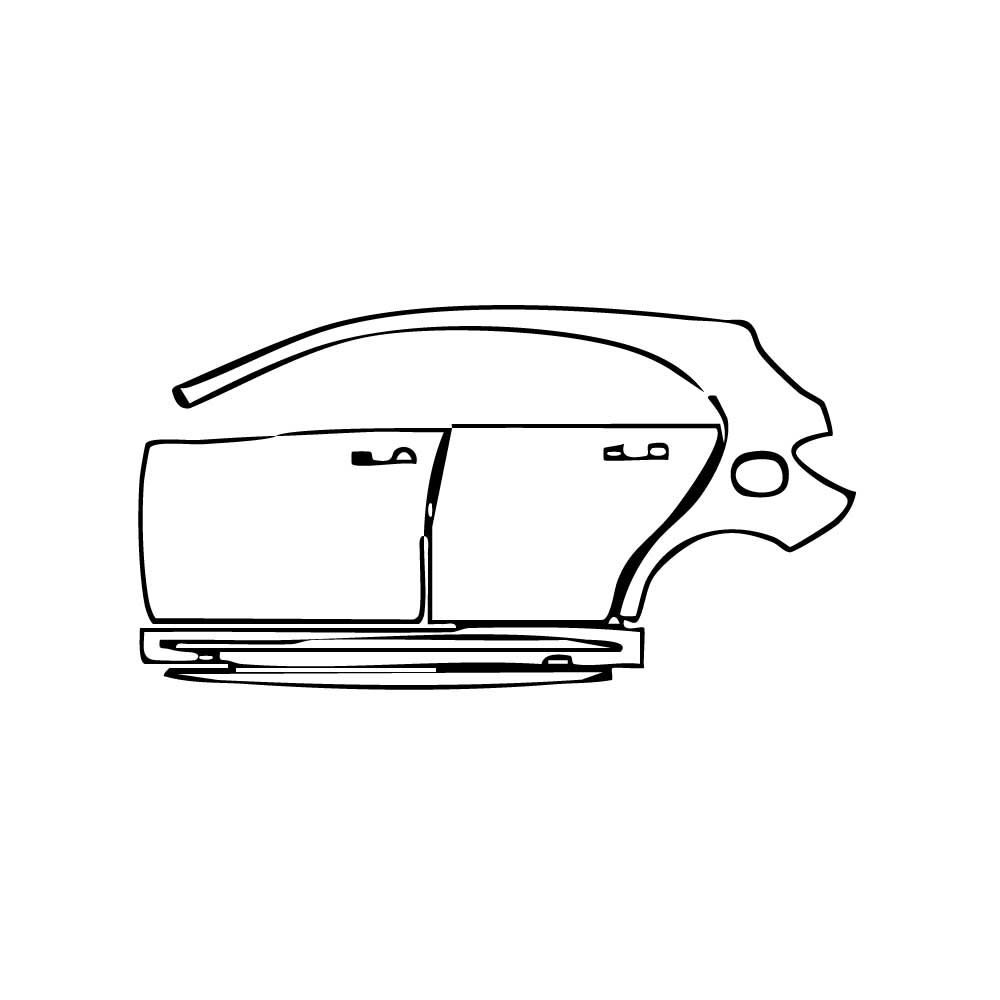 Pre-Cut PPF Mercedes-Benz A Class Hatchback Sport 2013 - PPF-Kits