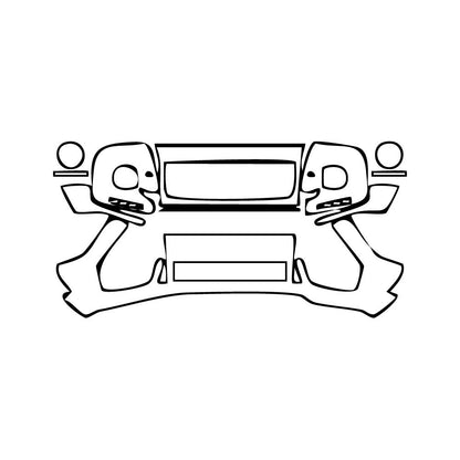 Pre-Cut PPF Mercedes-Benz G Class AMG G63 2013 - PPF-Kits