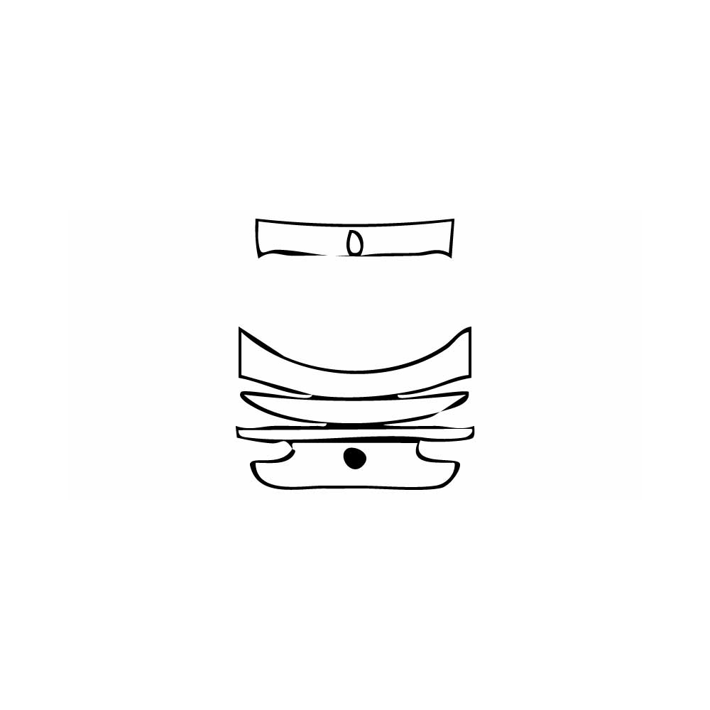 Pre-Cut PPF Mercedes-Benz GLE GLE Coupe AMG GLE 43 2017 - PPF-Kits