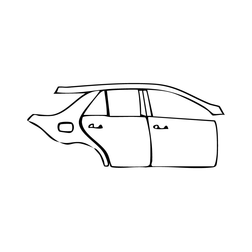 Pre-Cut PPF Mercedes-Benz GLE GLE SUV Base 2016 - PPF-Kits