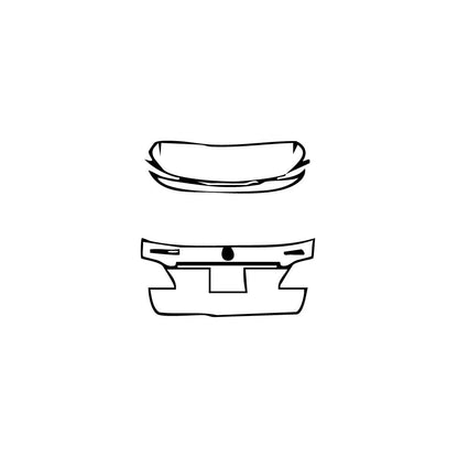 Pre-Cut PPF Mercedes-Benz GLE GLE SUV 450 AMG 2016 - PPF-Kits