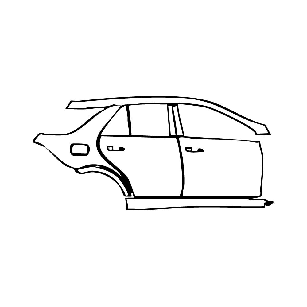 Pre-Cut PPF Mercedes-Benz GLE GLE SUV AMG GLE 63 S 2016 - PPF-Kits