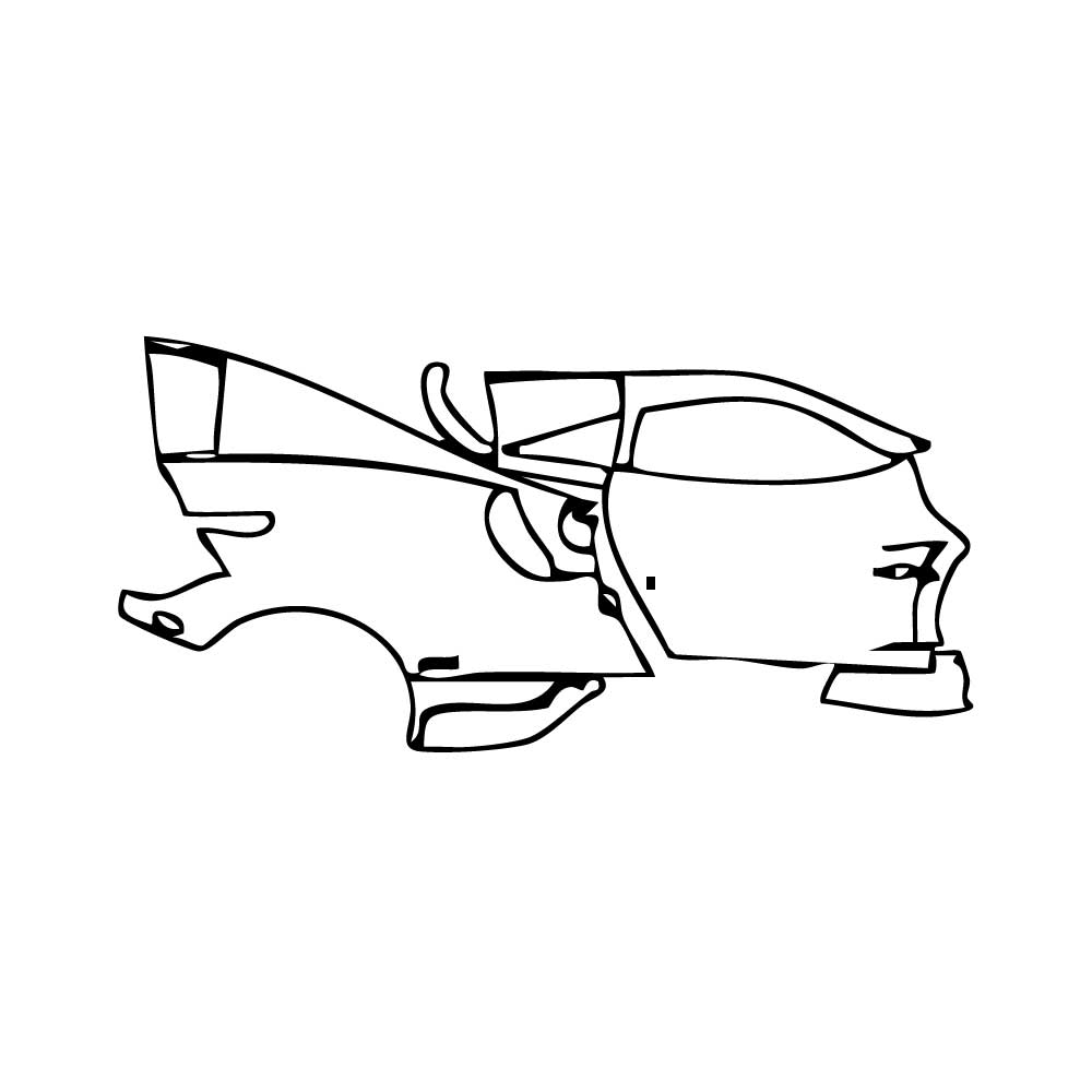 Pre-Cut PPF Pagani Huayra BC 2017 - PPF-Kits