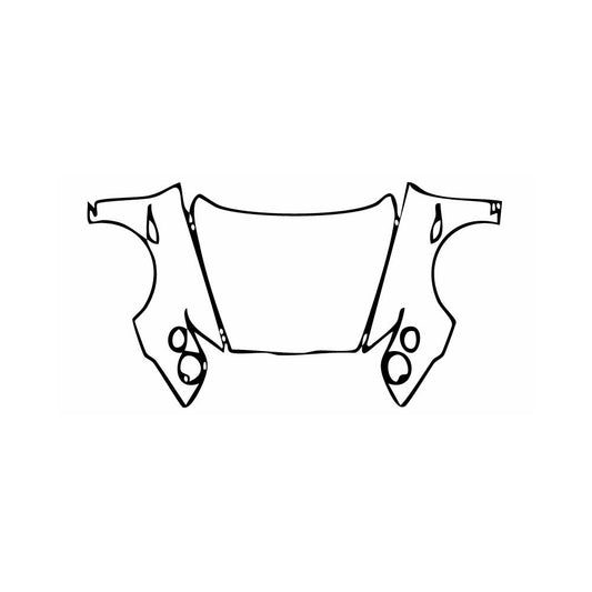 Pre-Cut PPF Bentley Continental GT Convertible 2016 - PPF-Kits