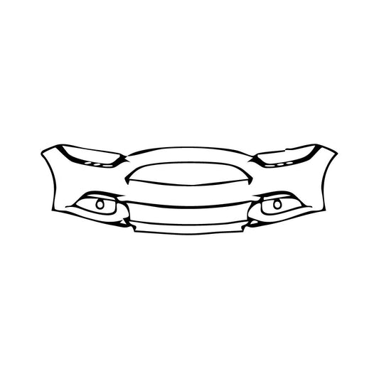 Pre-Cut PPF Ford Mustang Fastback EcoBoost 2015 - PPF-Kits