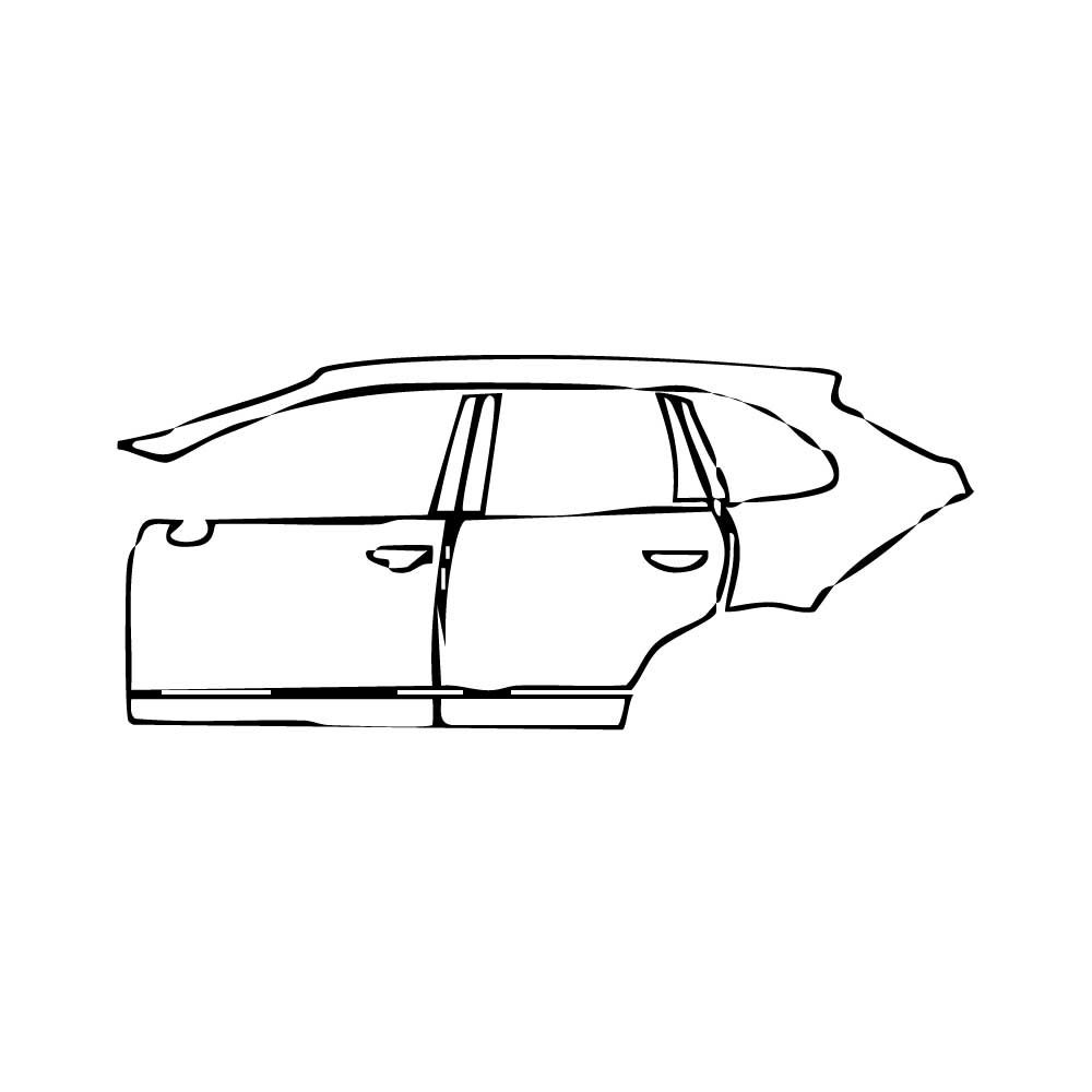 Pre-Cut PPF Porsche Cayenne Cayenne Turbo 2015 - PPF-Kits