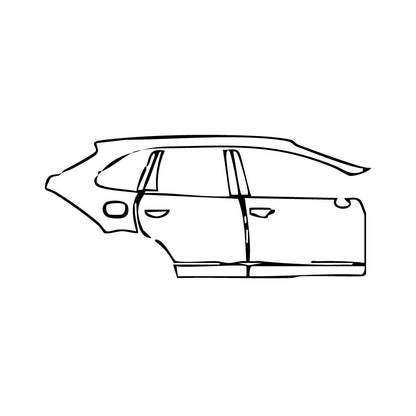 Pre-Cut PPF Porsche Cayenne Cayenne Turbo 2015 - PPF-Kits