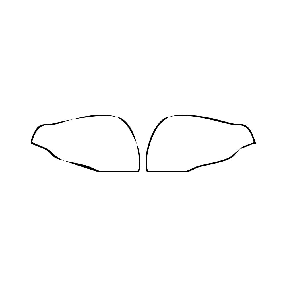 Pre-cut PPF pattern: Mirror - Volvo