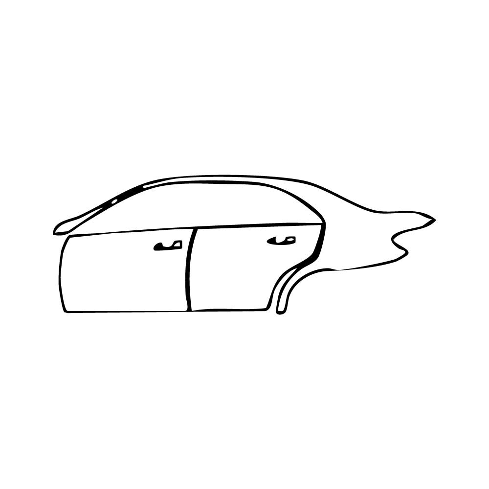 Pre-Cut PPF Mercedes-Benz E Class Sedan Luxury Standard Wheelbase 2014 - PPF-Kits