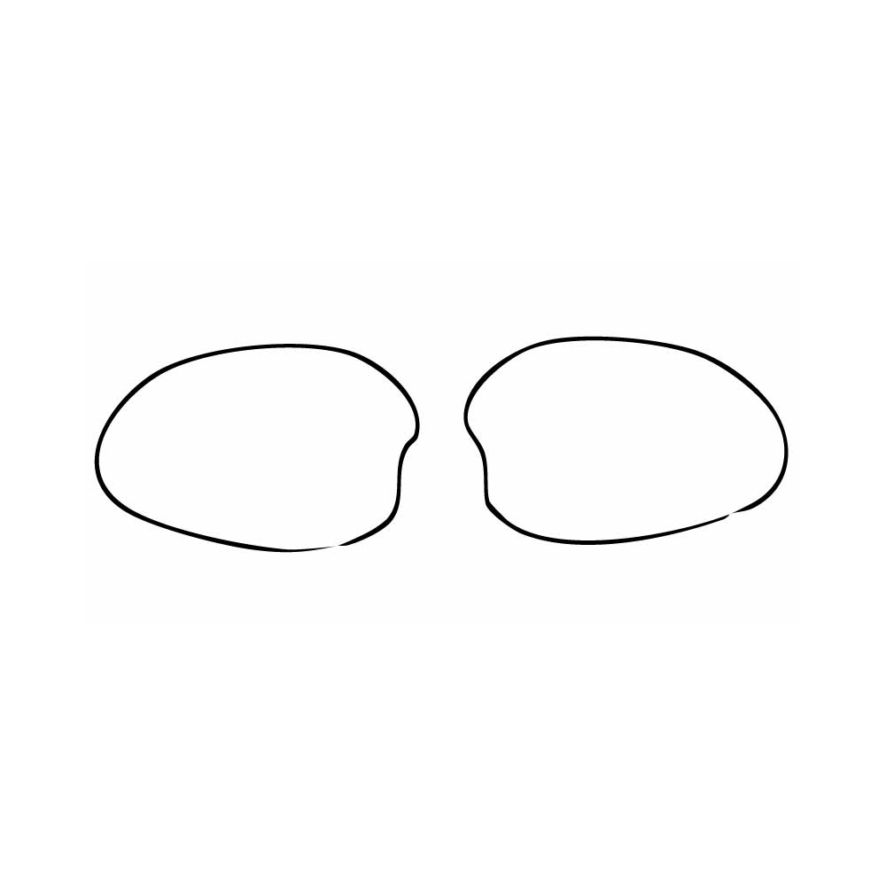 Pre-cut PPF pattern: Mirror - Mini