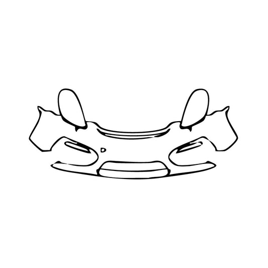 Pre-Cut PPF Porsche Cayman Cayman GT4 2016 - PPF-Kits