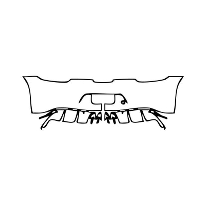 Pre-Cut PPF Porsche Cayman Cayman GTS 2015 - PPF-Kits