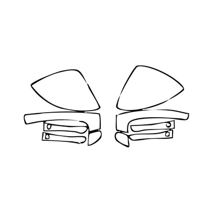 Pre-Cut PPF Porsche Panamera Sedan Panamera Turbo 2010 - PPF-Kits