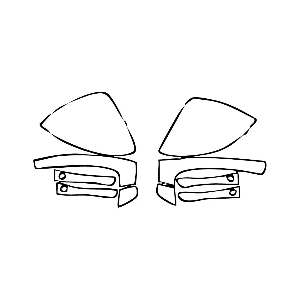 Pre-Cut PPF Porsche Panamera Sedan Panamera Turbo 2010 - PPF-Kits