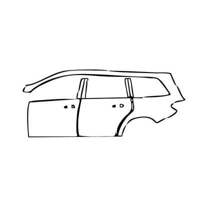 Pre-Cut PPF Mercedes-Benz GL Base 2013 - PPF-Kits