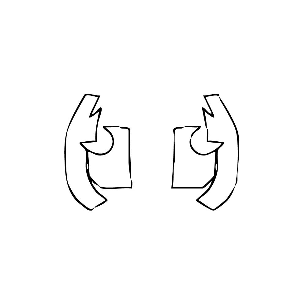 Pre-cut PPF pattern: Mirror - Toyota