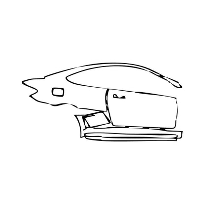 Pre-Cut PPF Mercedes-Benz C Class Coupe AMG C63 Black Edition 2012 - PPF-Kits