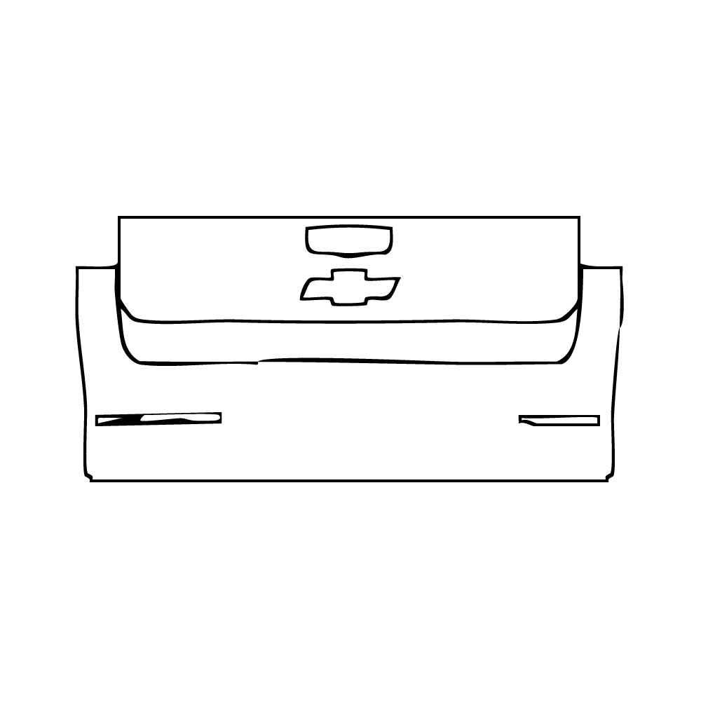 Pre-Cut PPF Chevrolet Silverado 1500 Custom Trail Boss 2025 - PPF-Kits