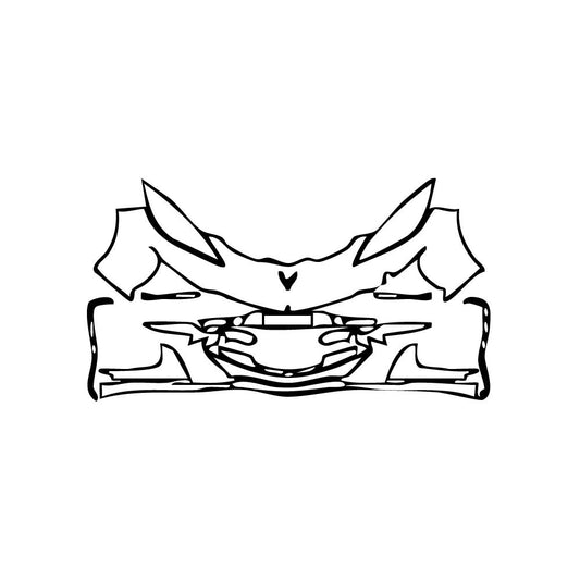 Pre-Cut PPF Chevrolet Corvette E-Ray Coupe 2025 - PPF-Kits