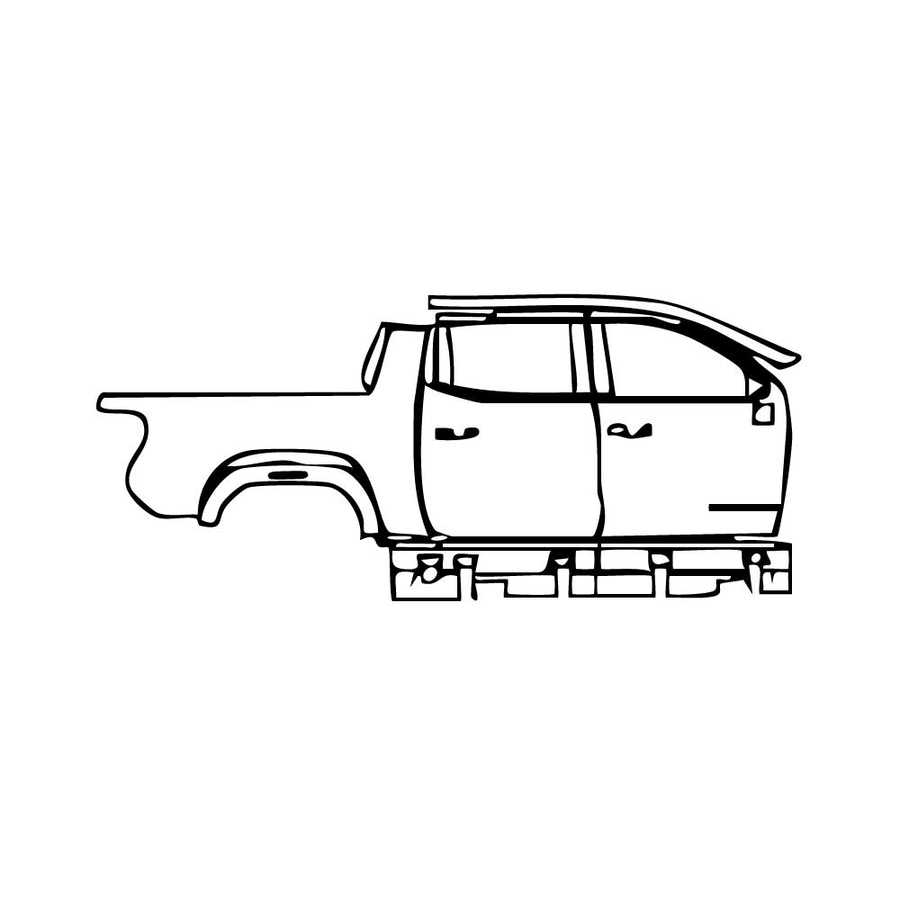 Pre-Cut PPF GMC Sieera EV Extended Range Denali 2025 - PPF-Kits