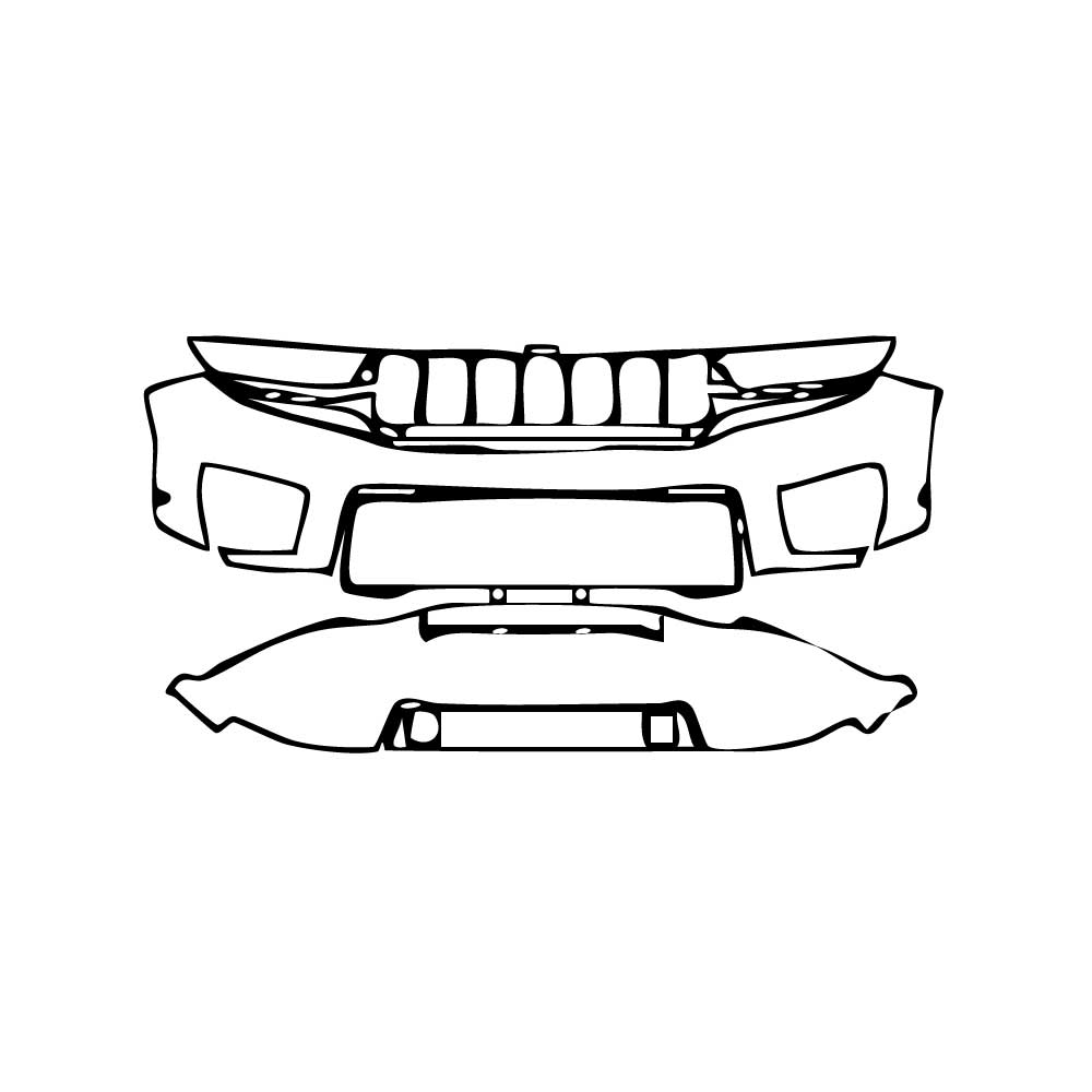 Pre-Cut PPF JEEP Grand Cherokee Grand Cherokee (2-row) Overland 2025 - PPF-Kits