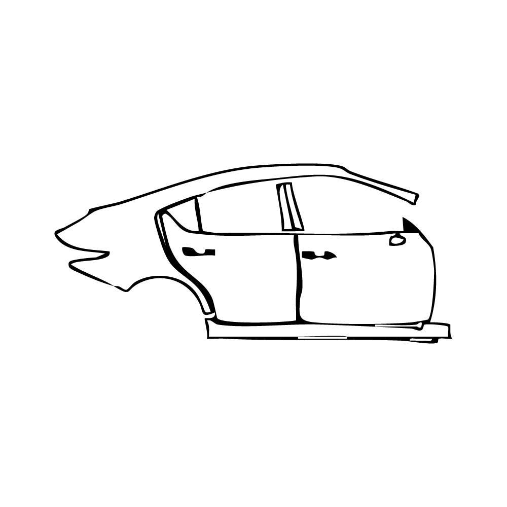 Pre-Cut PPF Lexus IS Sedan F-Sport 2025 - PPF-Kits