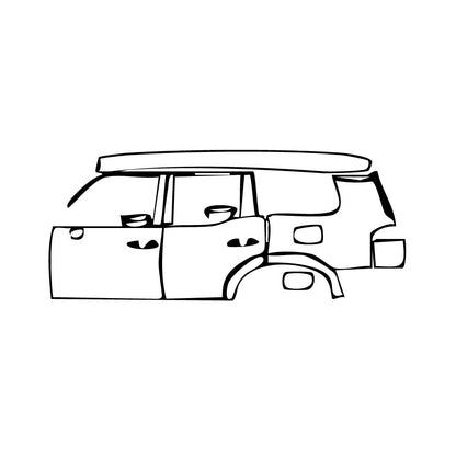 Pre-Cut PPF Lexus GX (US) Overtrail 2025 - PPF-Kits