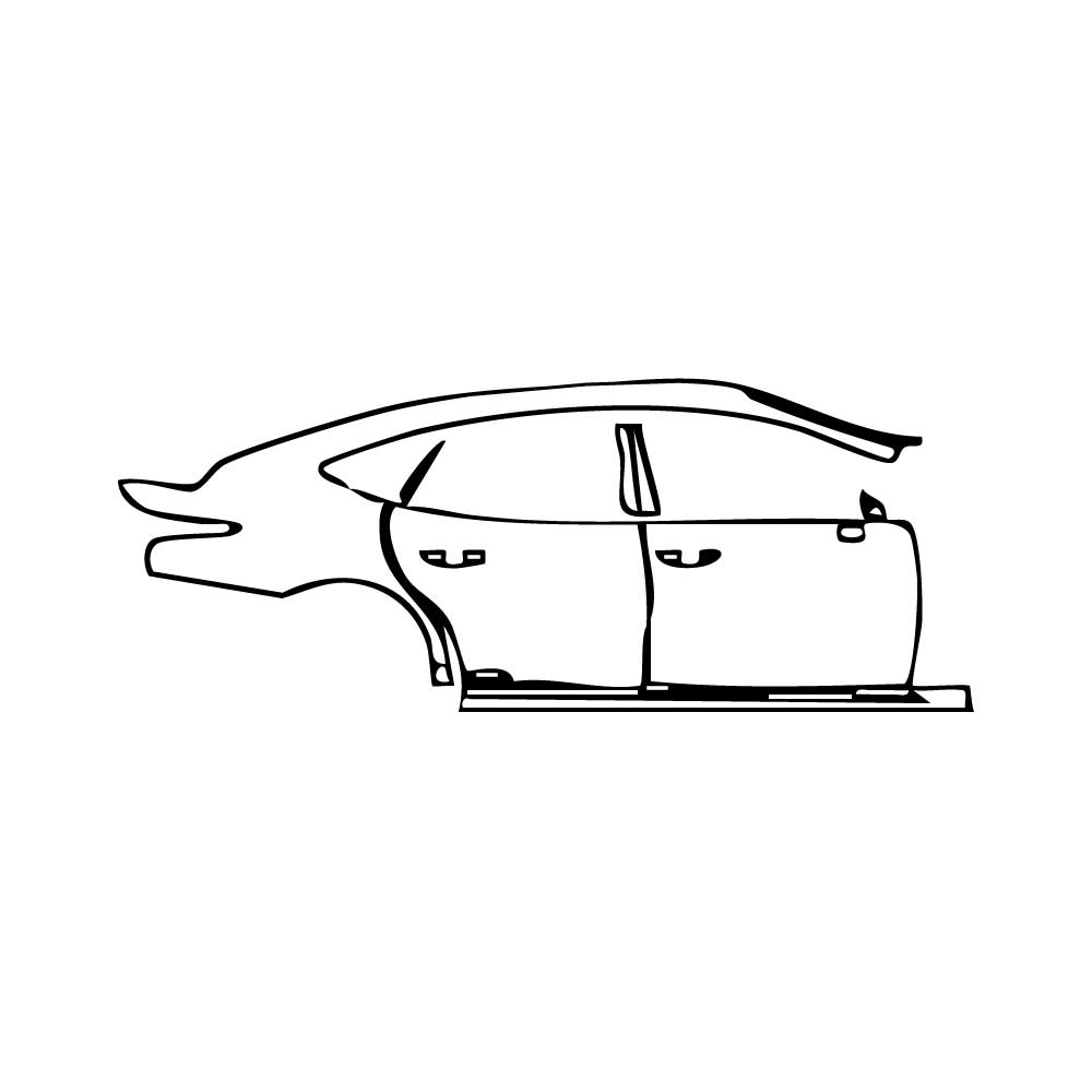 Pre-Cut PPF Lexus LS Hybrid Base 2025 - PPF-Kits