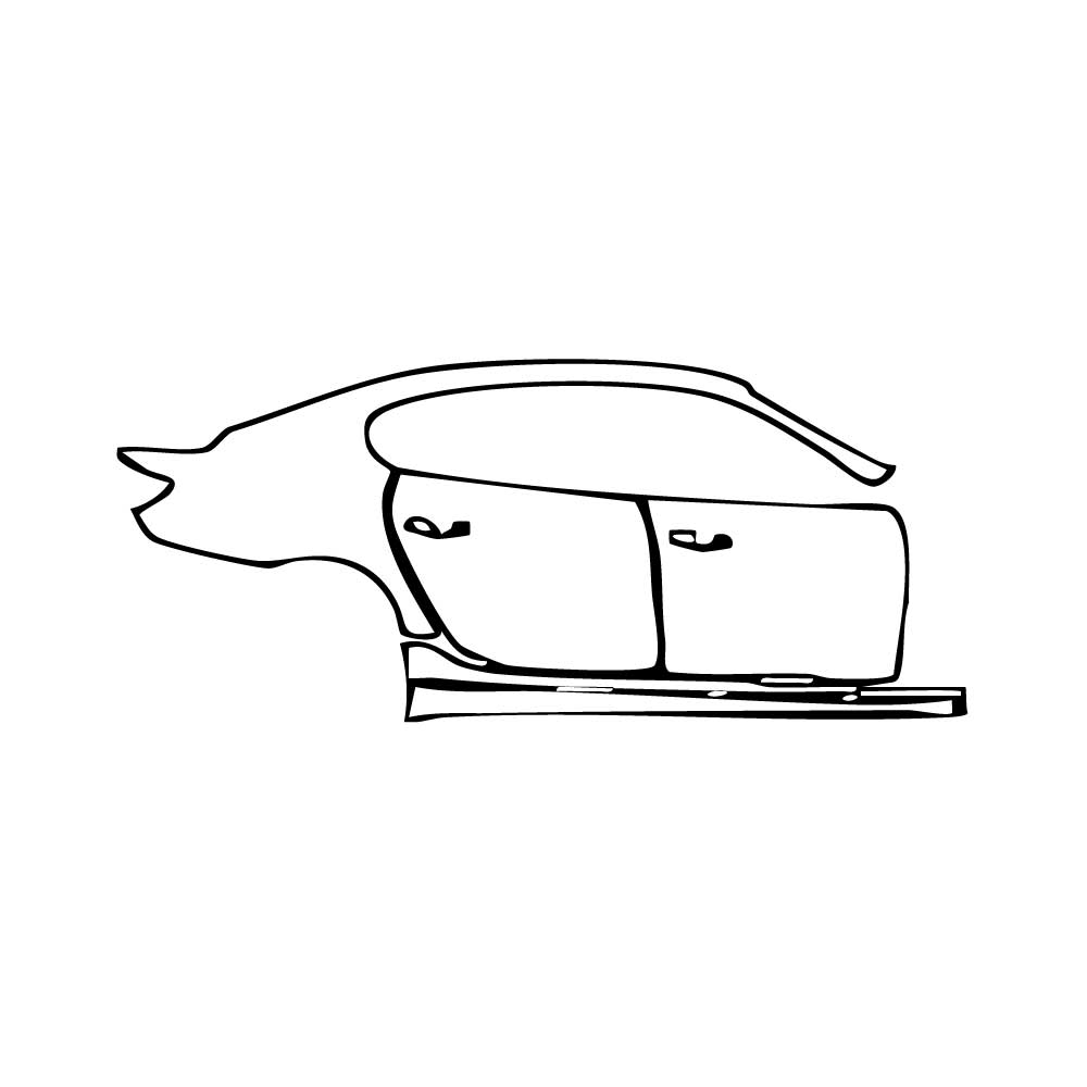 Pre-Cut PPF Maserati Quattroporte Quattroporte Modena Q4 2025 - PPF-Kits