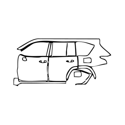 Pre-Cut PPF Lexus LX F-sport 2025 - PPF-Kits