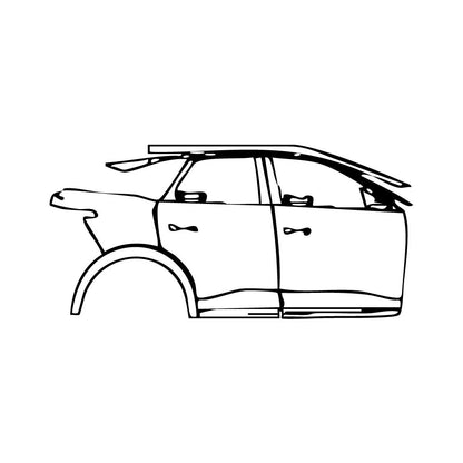 Pre-Cut PPF Peugeot E-3008 (EU) GT 2025 - PPF-Kits