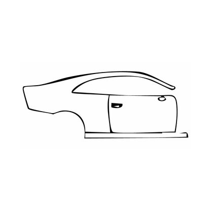 Pre-Cut PPF Dodge Charger Daytona 2-Door Scat Pack 2025 - PPF-Kits