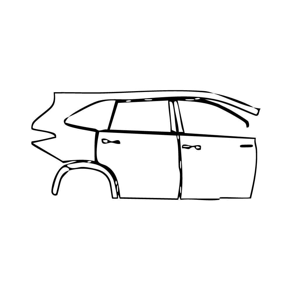 Pre-Cut PPF Toyota Innova HyCross (IN) 2025 - PPF-Kits