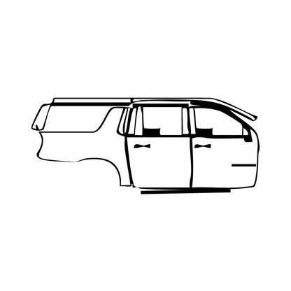 Pre-Cut PPF Chevrolet Suburban RST 2025 - PPF-Kits