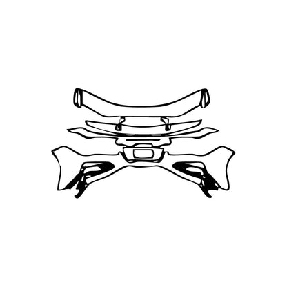 Pre-Cut PPF Chevrolet Corvette Z06 Convertible 2025 - PPF-Kits